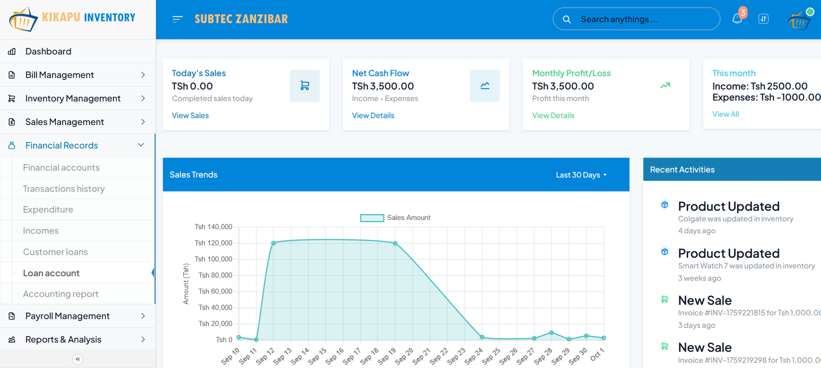 Inventory Management System